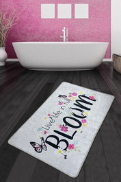 Mijölnir Bloom Djt Alfombrilla de Baño Multicolor 80 x 100 cm